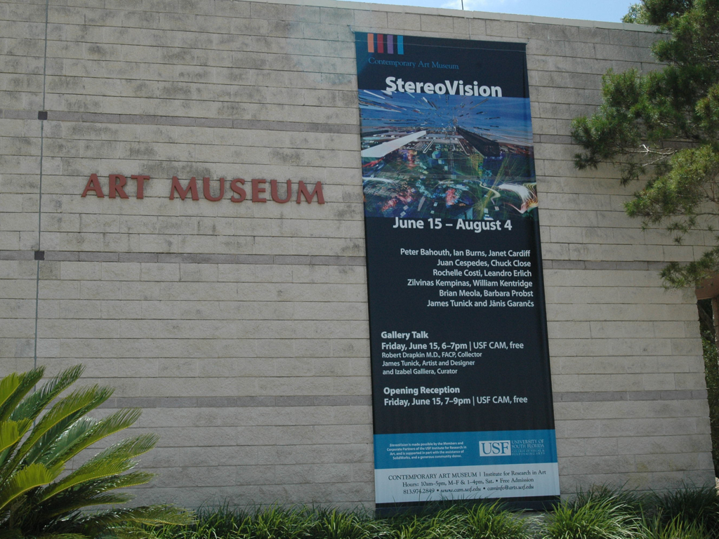 Stereovision at USF Contemporary Art Museum