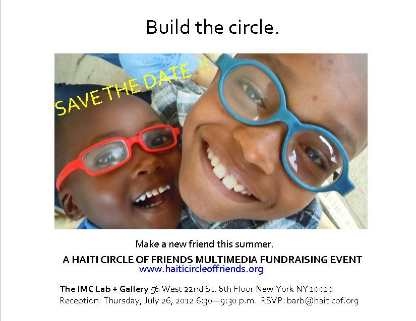 Haiti Circle of Friends Multimedia Event