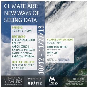 Climate Art: New Ways of Seeing Data