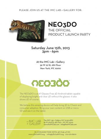 NEO3DO Official Product Launch