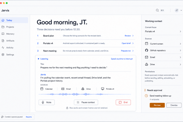 Jarvis — Voice-First Multimodal Agent